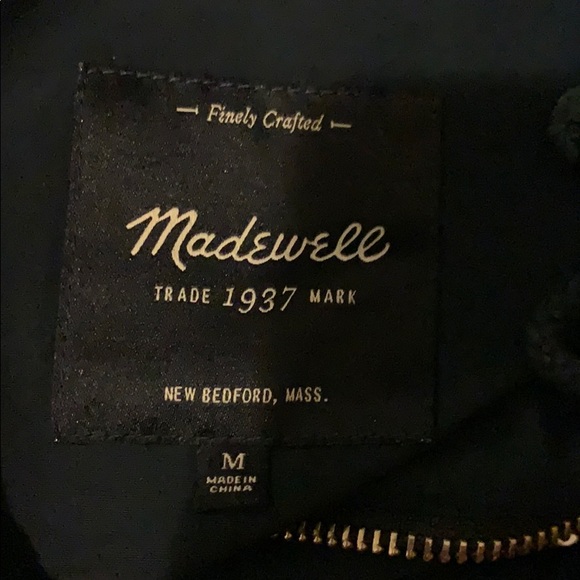 brand new reflective navy madwell rain jacket!! - Picture 6 of 6